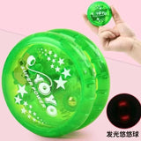 Alloy Flashing Children's Funny Toy Yoyo for Kids and Beginners Metal Yo-Yos Outdoor Toys Accessories