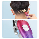 New JM-2024 Hair Clippers with LCD Digital Display Barber for Men Oil Head Carving Electric Pushing Scissors