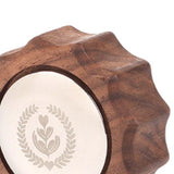 2Pcs Coffee Knob Modification, Sturdy Anti Scald Walnut Wooden Handles for 3145 Espresso hine