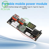 QC3.0 3S 4S 5S 65W 100W Bank Double C Port Two way Fast Charge Mobile Power Module 18650 Charging Temperature Protection