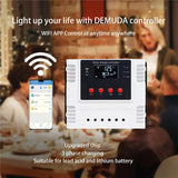 20A 30A 40A 50A 60A Solar Photovoltaic System Street Light LED Display USB Interface Intelligent Charging Controller