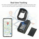 Mini GF-07 GPS Car Tracker Real Time Tracking Anti-Theft Anti-lost Locator Strong Magnetic Mount SIM Message Positioner