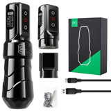 2022 Newest FLUX MAX l Wireless Tattoo Machine Pen Rotaty Powerful Coreless Motor with Digital LED Display Free Shipping