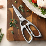 Scissors One Piece 3Cr13 Stainless Forged Steel Powerful Multi-Function Chicken Bone Kitchen Shears