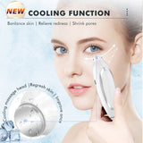EMS Facial Lifting Massager Ice Hot Compress Neck Double Chin Remover Skin Lift Firming Beauty Massage Device