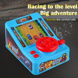 Unlock Big Adventures with the Children's Steering Wheel Racing Simulation Console - Electric Sound Effects Included!