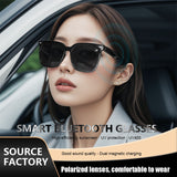 GS01 Smart Glasses BT 5.3 Sunglasses Touch Earphone Lightweight UV400 Polarized Lens IPX5 Waterproof Music Intelligent Glass