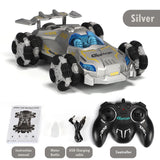 2.4g remote control drift spray racing high-speed light music children's electric charging toy car