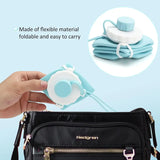 The Best Choice for Outdoor Sports and Camping - Large Capacity Foldable Silicone Water Bottle