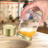 100 Pcs 70Mm Regular Mouth Lids For Ball,Kerr Jars,Mason Lids,Split-Type Jar Lids,For Mason Canning