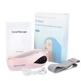 EMS Lifting Device V LED Photon Therapy Beauty Instrument Vibration Facial Massager Face Slimming Double Chin Removal