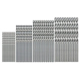 40Pcs Titanium Twist Set,Cobalt Metric Bits 0.5mm - 2.0mm for Metal,Stainless Steel Sets Small Drill Bit