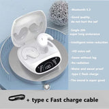 MD528 Bone Conduction Earbuds Bluetooth 5.2 Earphones HiFi Wireless Headphone Sleep Sports Waterproof Invisible Headset Hot Sale