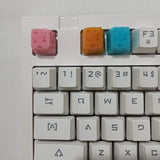 Custom Backlit Keycap Cartoon Cheese Resin Key Oem Profile R4 For Rgb Keyboard