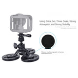 Gopro Magnet Chuck Suction Cup Fixed Gimbal Mount With Holder For Action Camera Accessories