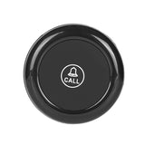 TD032 black circular caller service bell IP55 single/two/three/four key optional
