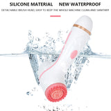 3 In 1 Electric Cleansing Brush Sonic Rotating Cleansing Brush Galvanic Facial Spa System Deeply Clean and Remove Blackheads