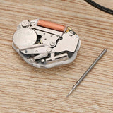 10Pcs/Set 2035 Quartz Movement Replacement Parts Alloy Watch Repair Tool with Accessories for Watchmaker