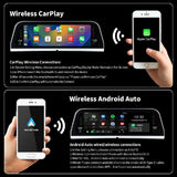 Car Head-Up Display Touch Screen HUD With Wireless Carplay Android Auto Speaker Navigation Speed Power For Tesla Model 3 Y