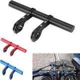 ESLN 10cm 20cm Aluminum Alloy/Carbon Tube Bicycle Handlebar Extender Mount MTB Bike Cycg Headlight Bracket Flashlight Holder