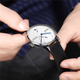 GUANQIN Business Fashion Style Luxury Men's Watch Mechanical Automatic Sapphire Stainless Steel  Waterproof Bracelet Accessories