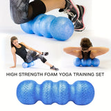 Foam Roller, Muscle Massager, Wave Yoga Roller, Suitable