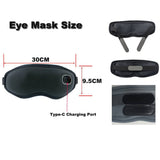 Red Light Therapy Eye Massager with Air Bag Vibration Relief Eye Dry Strain Dark Circles Fatigue Improve Sleep Beauty Eye Mask