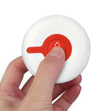 TD009 white and red single key calling device waterproof button