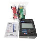 Range 0.01ohm~2000ohm  ETCR3000 Earth Ground Resistance Tester ----RS232 Interface