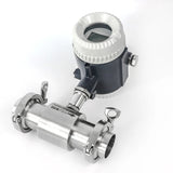 RS485 Modbus Food Grade Tri-Clamp Type Turbine w Meter For Boiler Feed Water