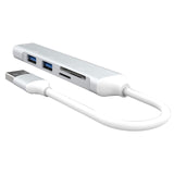 USB HUB 3.0 USB-A Hub Splitter 5 Port USB3.0 With TF/SD Card Reader High Speed Data Transfer For Laptop Computer Durable B