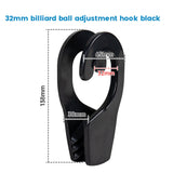 Rail Mount Boat Fender Hanger Hook Quick Release Professional Versatile Adjuster e Clip 32mm Black