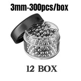 CRUSHER 12 Box 200pcs 304 Stainless Hookah Cleaning Steel Balls for Wine Tea Stains Bottle Cleaner Tool