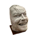 Sculpture Of The Shining Bookend Library Here’s Johnny Sculpture Resin Desktop Ornament Book Shelf Funny Ornament