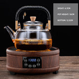 1300W Heater Tea Maker - 1300ml Household Cooking Teapot with Electric Ceramic Stove