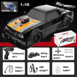 1:16 Lighting Spray GTR Sports 4WD High Speed Drift Rc Car 2.4G Wireless Remote Control Kids Toys