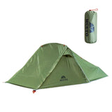 Double Layers Backpacking Tents 2 Persons Lightweight Camping Tent with Aluminium Pole