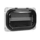 Opening RV Window with Sunshade Screen 500mm 300mm UV Insect Proof Push Out for Campers Trailers