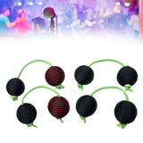 Rhythmic Gifts Double Gourd Percussion Hand Shaker Sand Balls for Games KTV Concert Party Adults Kids