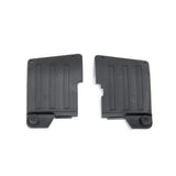 Black Plastic Front and Rear Mud Flaps for 1/10 RC Crawler Car Axial SCX10 II 90046 90047 Upgrade Parts