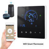 Smart Intelligent Thermostat Temperature Controller for Water Heating Equipment LCD Display Touch Button Programmable