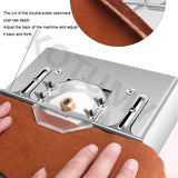 Double-Sided Nylon Sewing Automatic Knife Adjustment Splitting Cashmere Slitting hine 220V