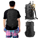 Multi-functional Large Capacity Backpack Outdoor Travel Camping Fishing Rod Reel Tackle Shoulder Lage Bag