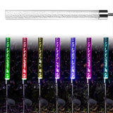 2Pcs Decorative Solar Bubble Waterproof Outdoor Spike Light Auto ON/OFF Pathway Lights for Lawn Garden