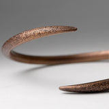 Hand Forged Cuff Solid Copper Bracelet