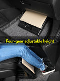 Adjustable Footrest With Removable Soft Foot Rest Pad MaxLoad 120Lbs For Car Under Desk Home Train Adjustment