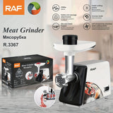 1pc EU Plug Household Electric Shredded Vegetable And Meat Grinder, Fully Automatic Multifunctional Sausage Machine, Small Size