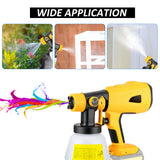 Cordless replacement for , RYOBI 20V Max Battery,Handheld Electric Paint Sprayer with 1000ML Container