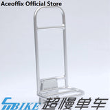 Aceofeffix folding bicycle refitted accessories aluminum alloy front shelf for Brompton pig nose rack