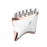 Multifunctional Home Use Handheld Galvanic Facial Electric Guasha Machine Ems &amp; LED Light Face Beauty Massage Machine